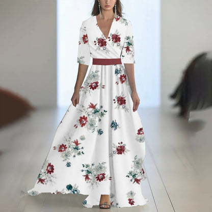 Damen Blumenkleid Stalluxe