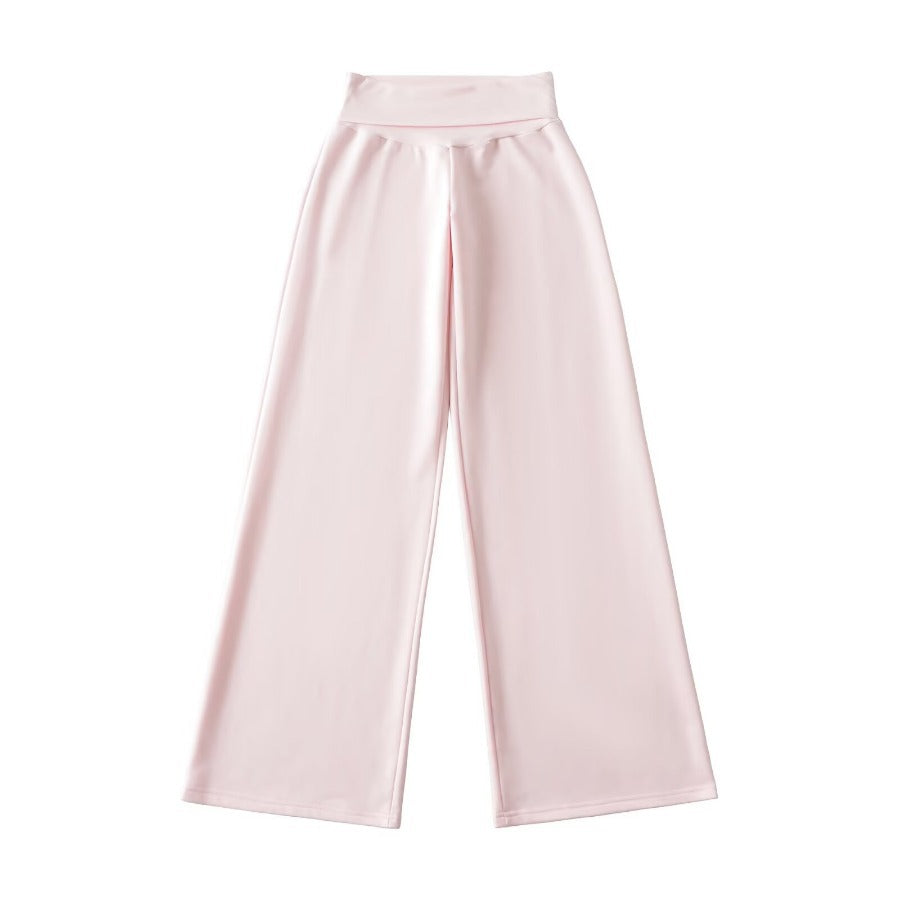 Damen Weite Jogginghose mit hohem Bund und sanfter Textur Stalluxe