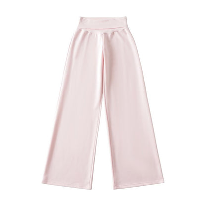 Damen Weite Jogginghose mit hohem Bund und sanfter Textur Stalluxe