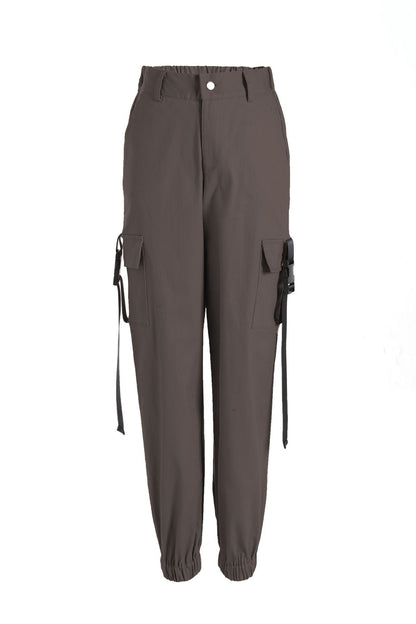 Damen Cargo-Hose mit elastischem Bund und praktischen Seitentaschen Stalluxe