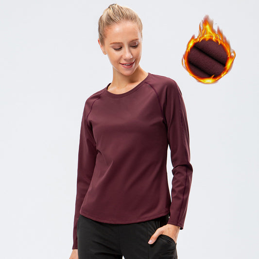 Damen Funktions-T-Shirt mit langem Arm für Sport und Freizeit Stalluxe