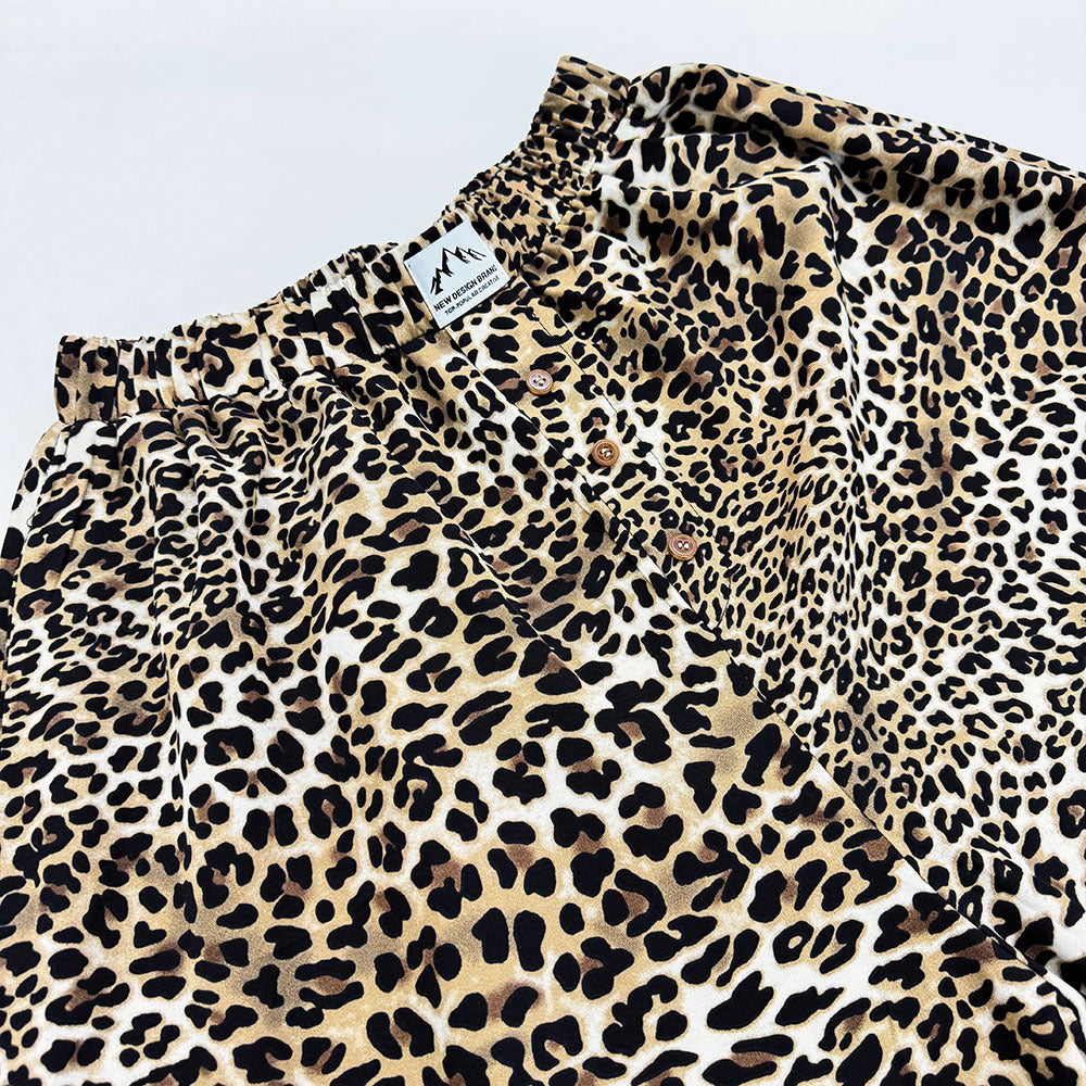 Damen Weitgeschnittene Leo-Hose Stalluxe