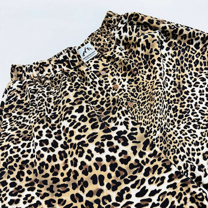 Damen Weitgeschnittene Leo-Hose Stalluxe