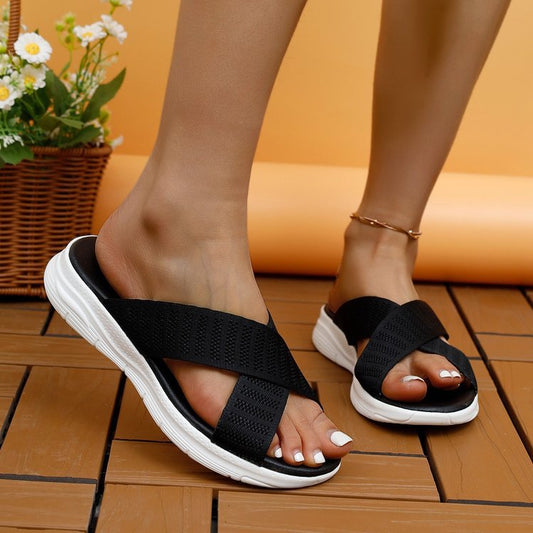 Damen Bequeme Strand-Sandalen Stalluxe