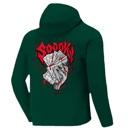 Damen Kapuzenpullover mit kreativer Grafik und hoher Passform Stalluxe