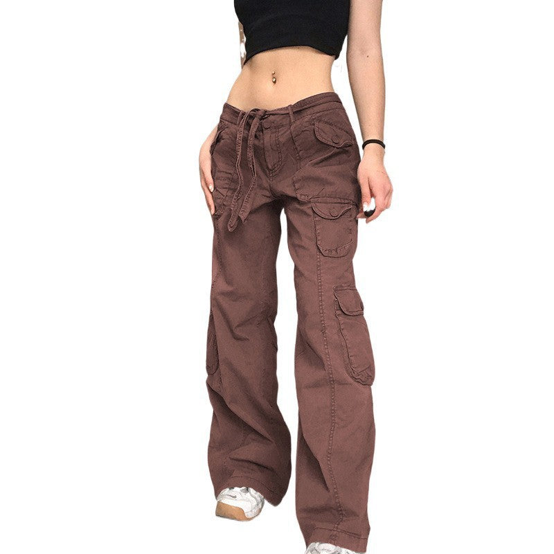 Damen Cargo-Hose mit lockerer Passform und vielseitigen Taschen Stalluxe