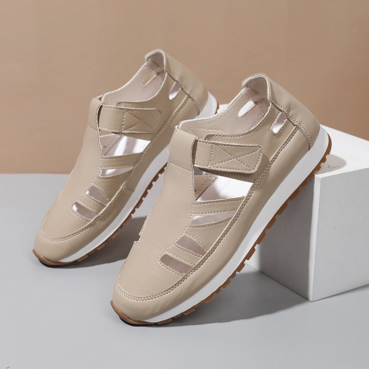 Damen bequeme Sandalen mit ergonomischem Riemendesign und atmungsaktiver Oberflächentechnologie Stalluxe