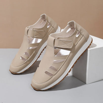 Damen bequeme Sandalen mit ergonomischem Riemendesign und atmungsaktiver Oberflächentechnologie Stalluxe