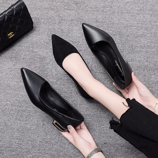 Damen elegante Pumps mit komfortablem Blockabsatz Stalluxe
