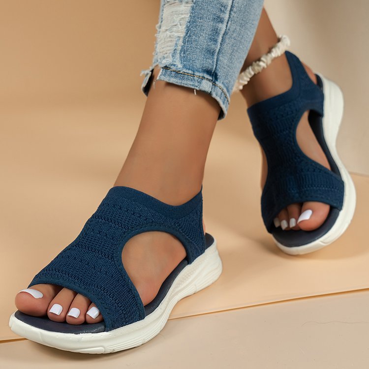 Damen bequeme Freizeit-Sandalen Stalluxe