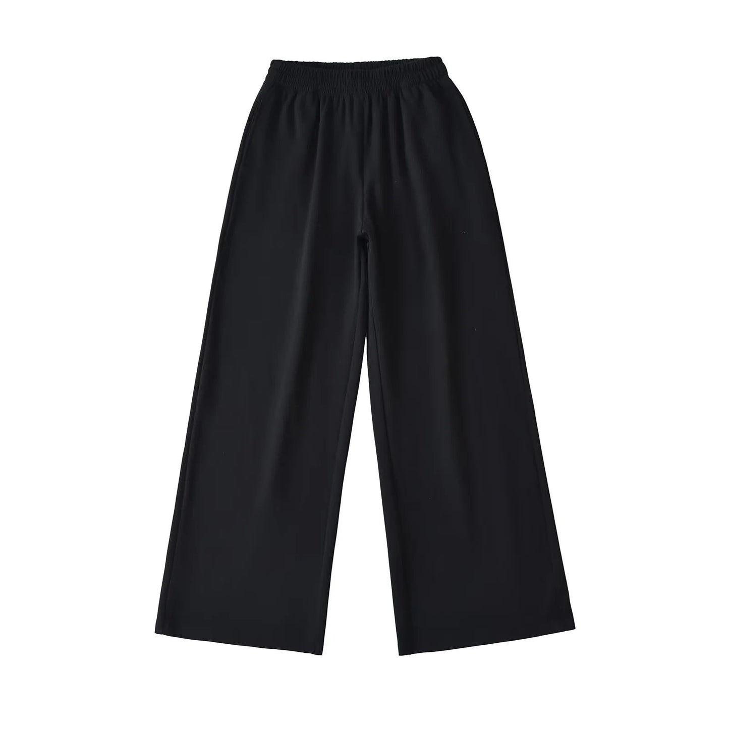 Damen weite Jersey-Hose mit elastischem Bund Stalluxe