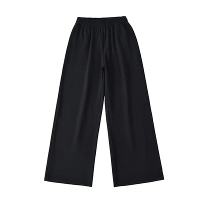 Damen weite Jersey-Hose mit elastischem Bund Stalluxe
