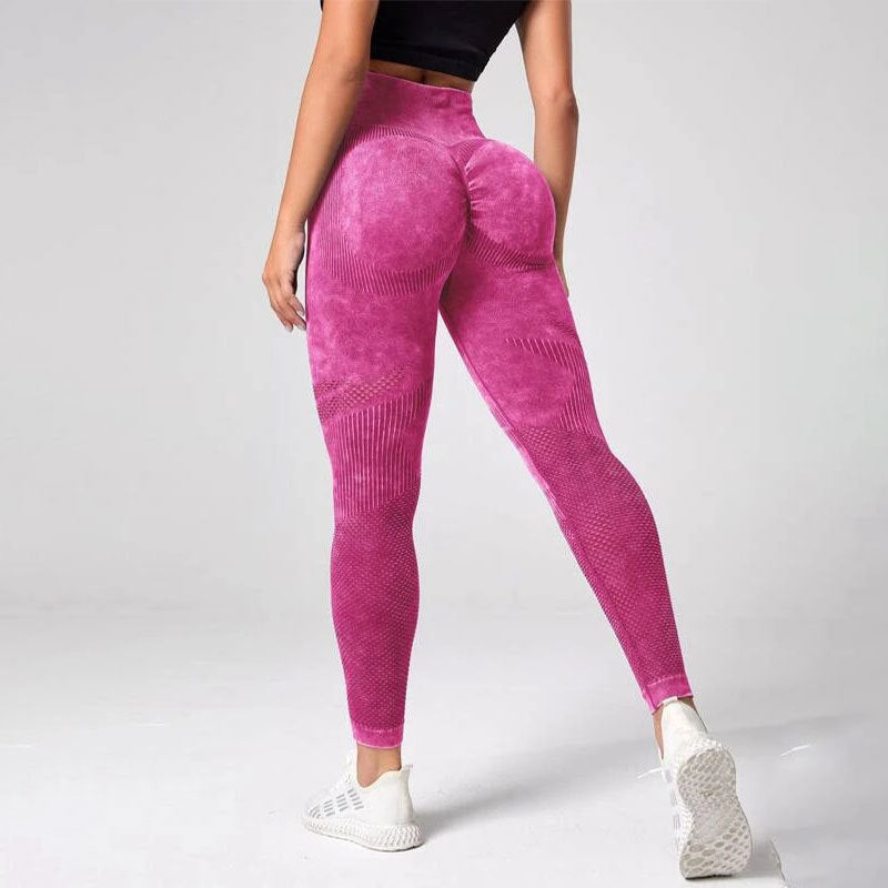Damen Sculpting Leggings mit hohem Bund und innovativer Textur Stalluxe
