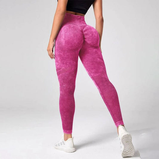 Damen Sculpting Leggings mit hohem Bund und innovativer Textur Stalluxe