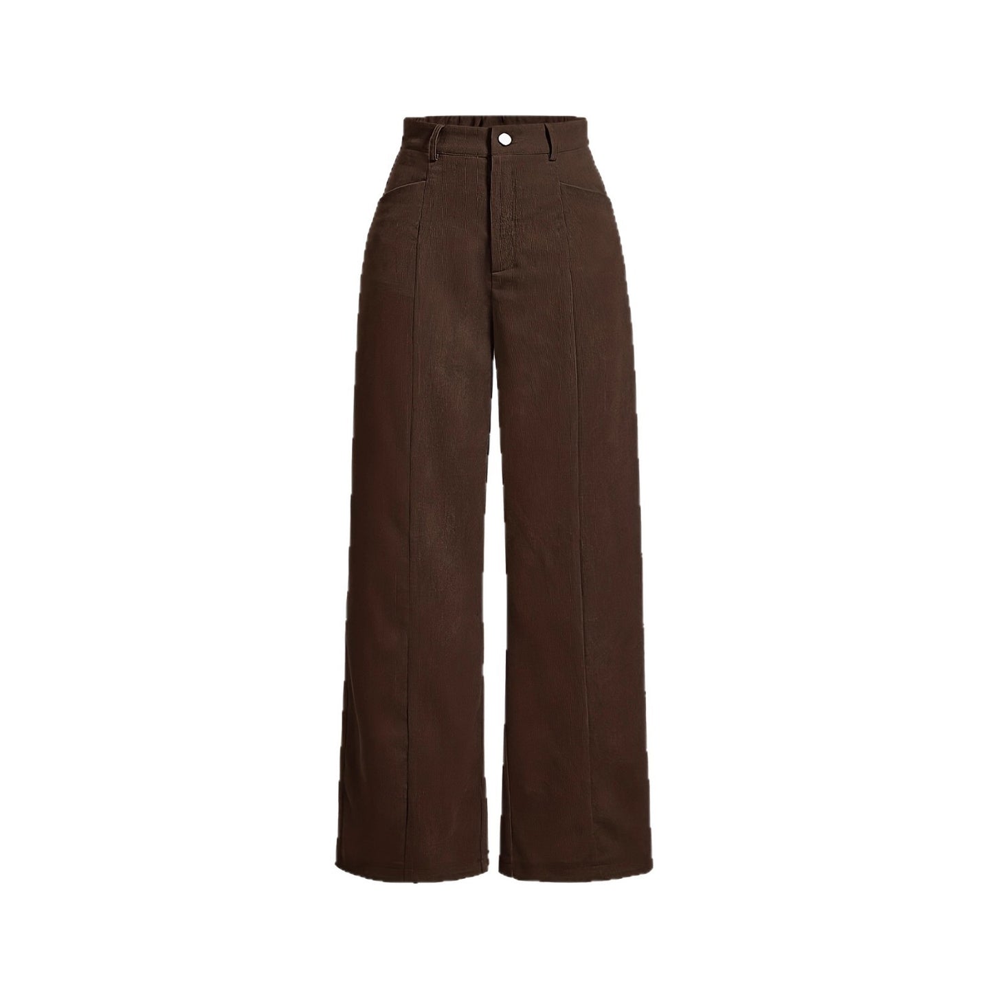 Damen weite High-Waist-Hosen Stalluxe