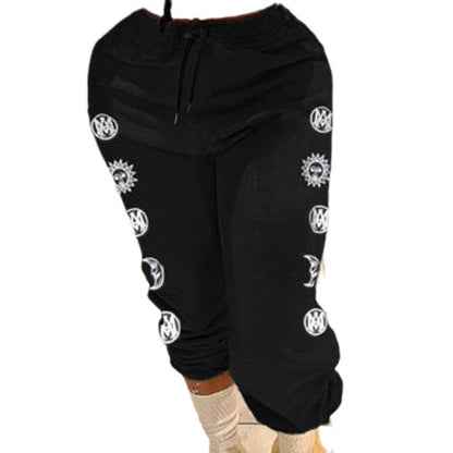 Damen lässige Jogginghose mit einzigartigem Motiv Stalluxe