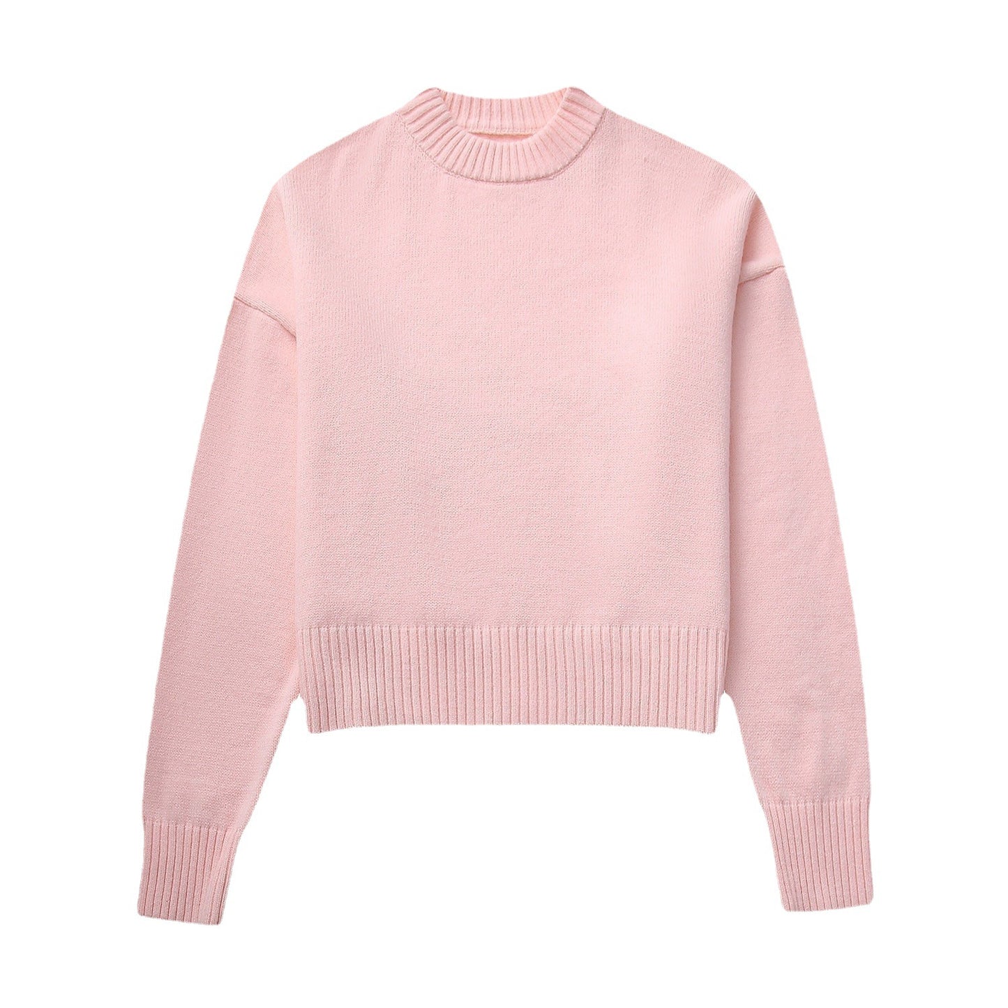 Damen Strickpullover mit lässigem Schnitt und Rundhalsausschnitt Stalluxe