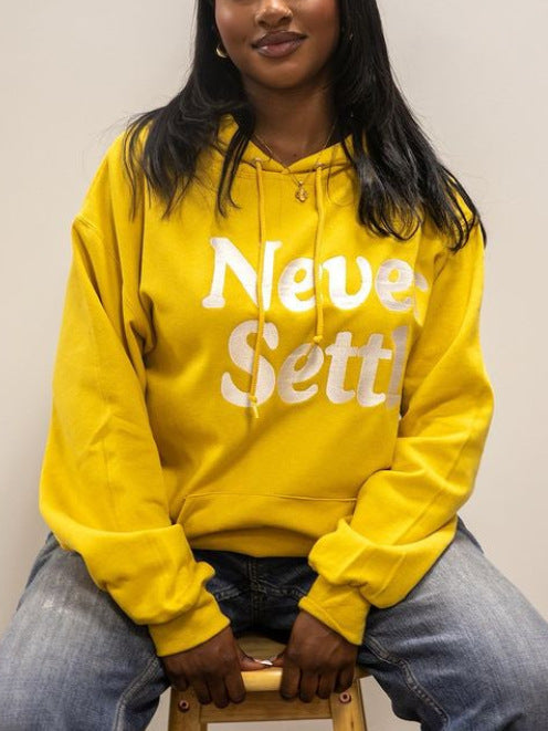 Damen Hoodie mit motivierendem Schriftzug Stalluxe
