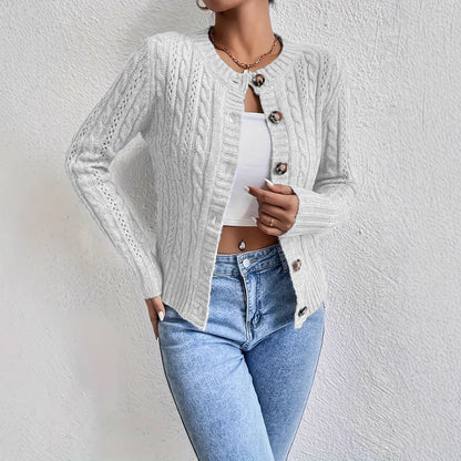 Damen elegante Strickjacke Stalluxe