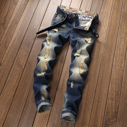 Herren Destroyed Jeans Stalluxe