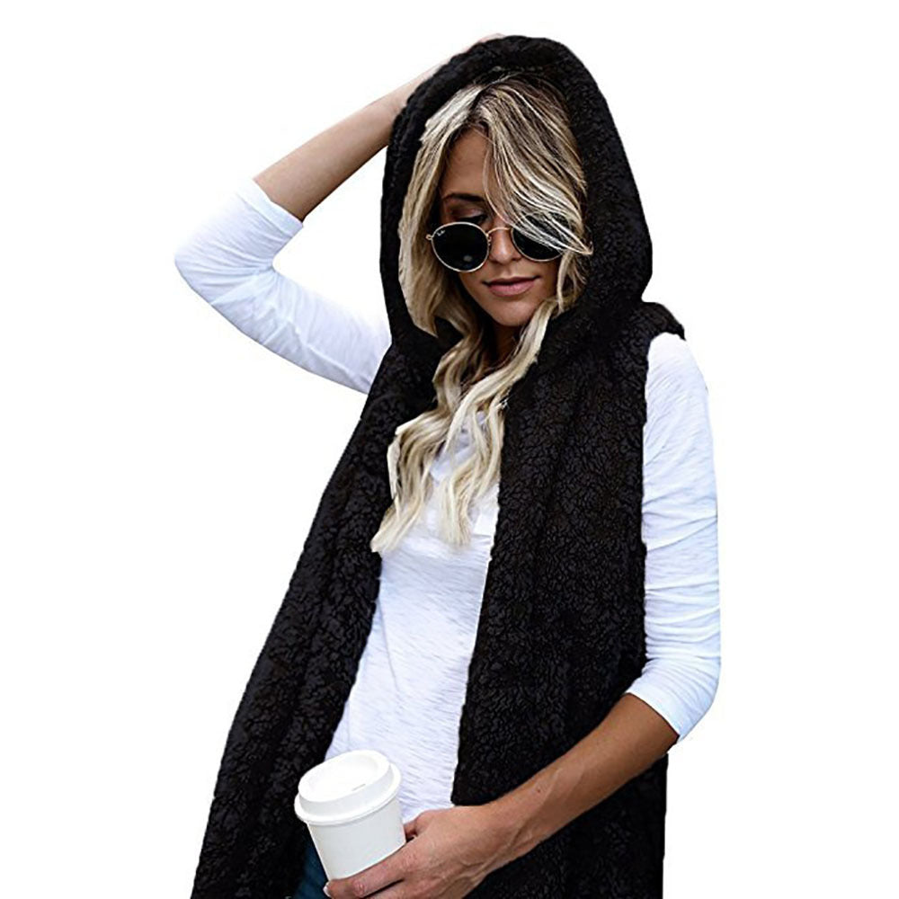 Damen Zarte Fleece-Weste mit praktischen Taschen und offenem Schnitt Stalluxe