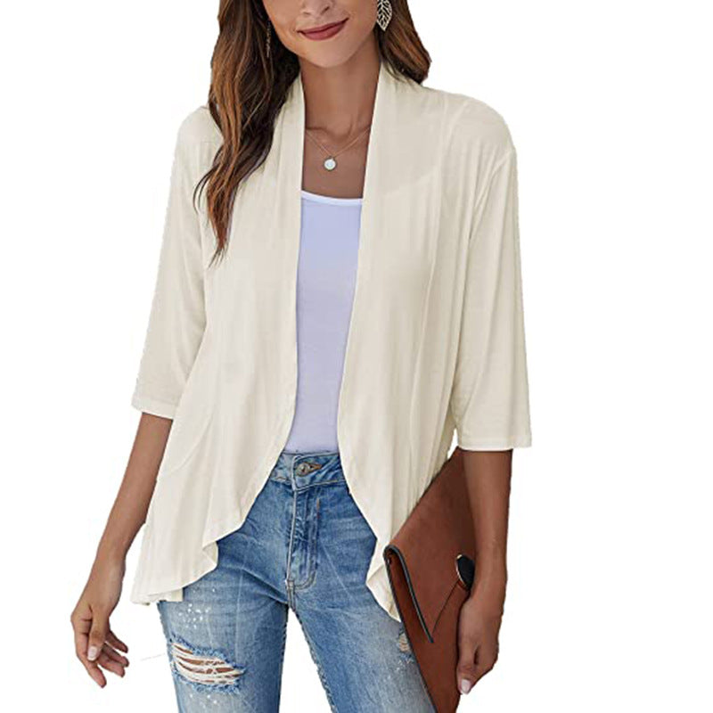 Damen Cardigan mit offenem Frontdesign und praktischen Taschen Stalluxe