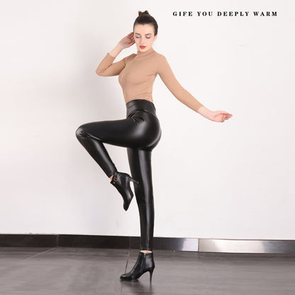 Damen Modische Overknee-Stiefel aus Kunstleder mit weich gefüttertem Innenfutter Stalluxe