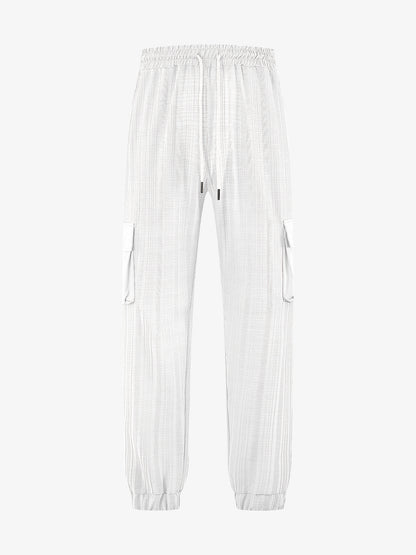 Damen Cargo-Hose aus leichtem Stoff Stalluxe
