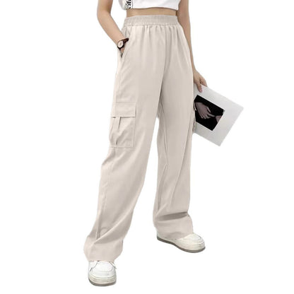 Damen Cargo-Hose mit elastischem Bund und praktischen Seitentaschen Stalluxe