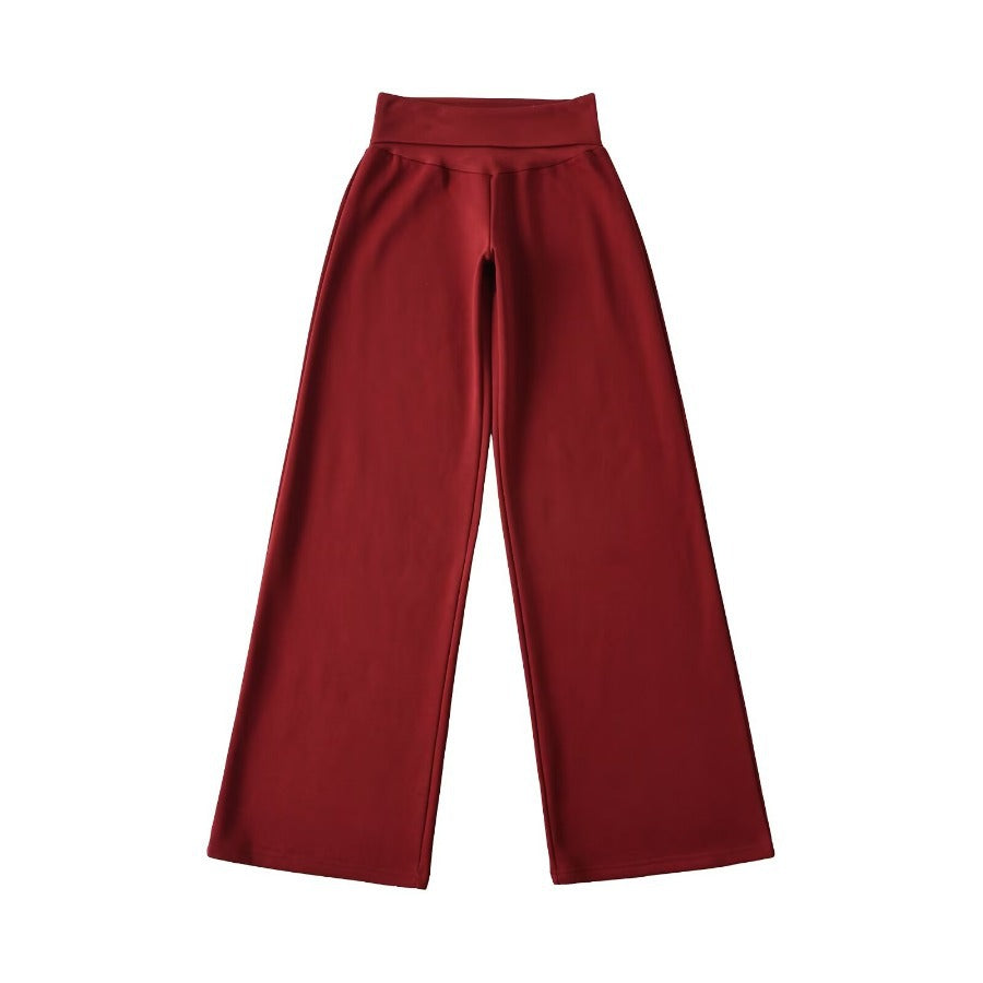 Damen Weite Jogginghose mit hohem Bund und sanfter Textur Stalluxe
