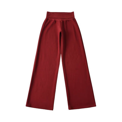 Damen Weite Jogginghose mit hohem Bund und sanfter Textur Stalluxe
