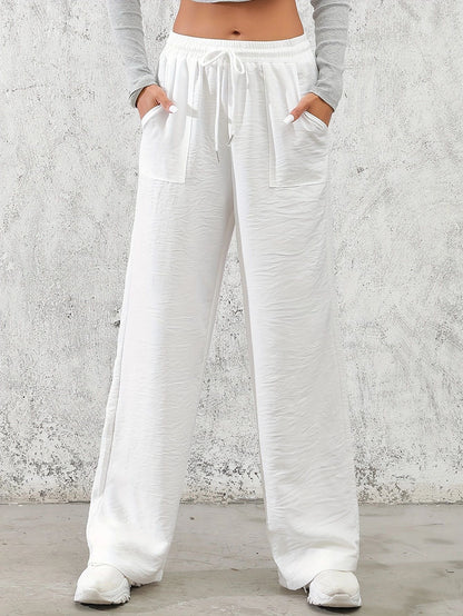 Damen Weitgeschnittene Freizeithose Stalluxe