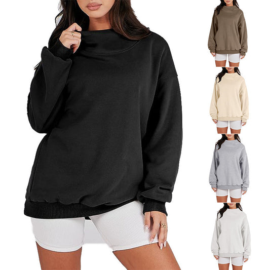 Women's Cozy Oversized Sweatshirt Stalluxe