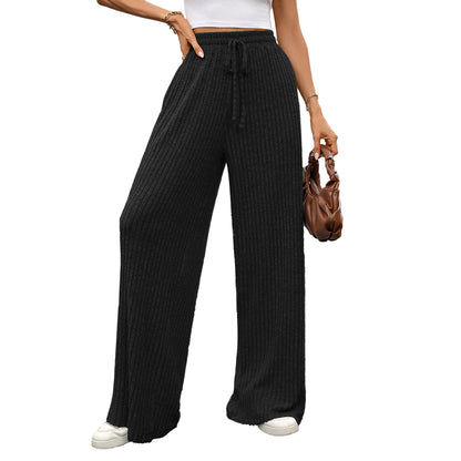 Damen weite Ripp-Pants Stalluxe