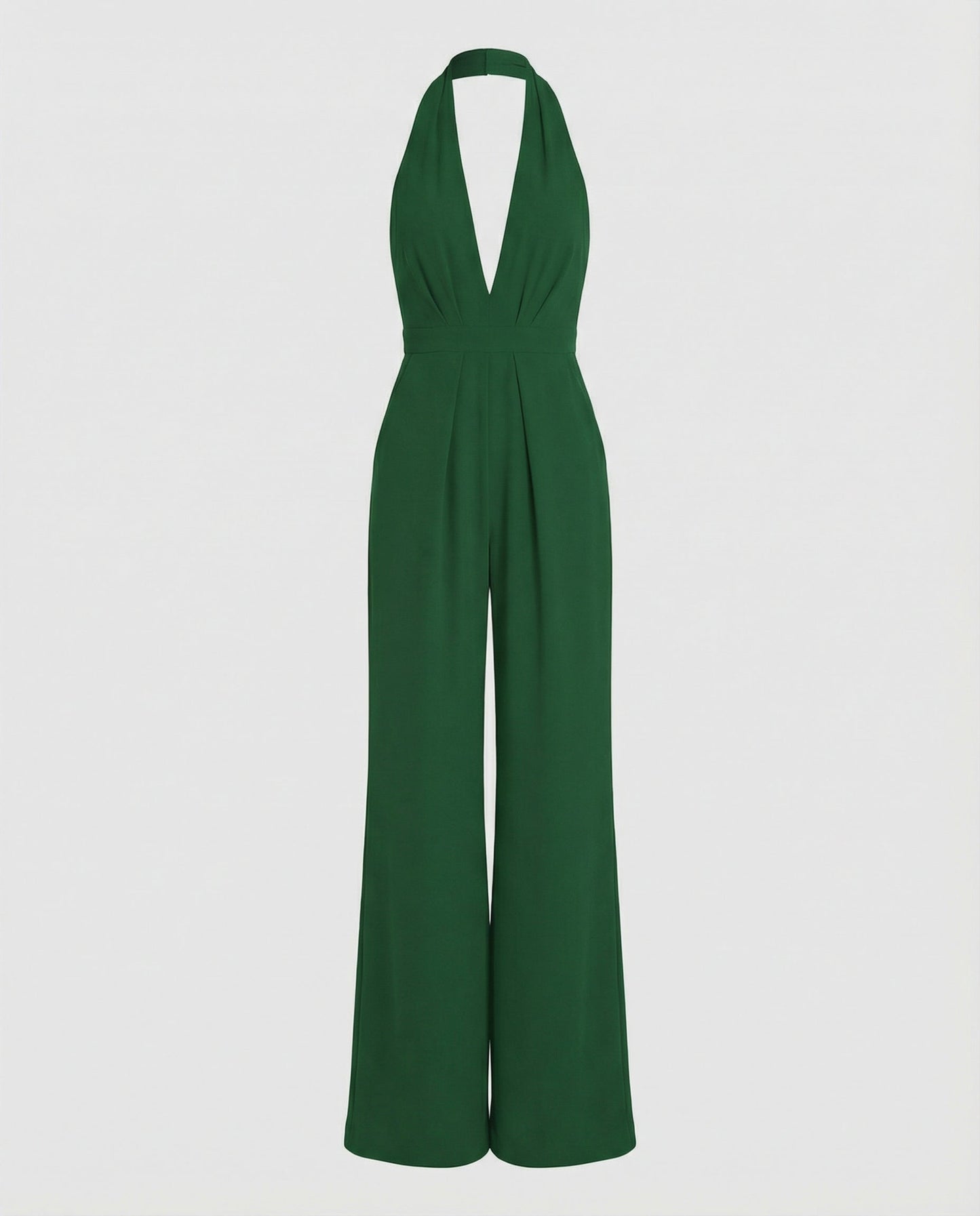 Stalluxe | Eleganter Damen Lang-Jumpsuit Grün