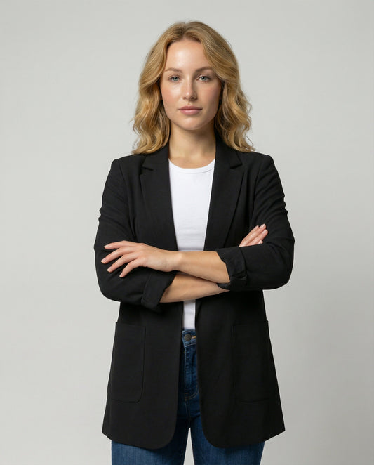 Figurbetonter Eleganter Damenblazer