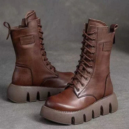 Stalluxe | Stylische Stiefel mit hoher Sohle