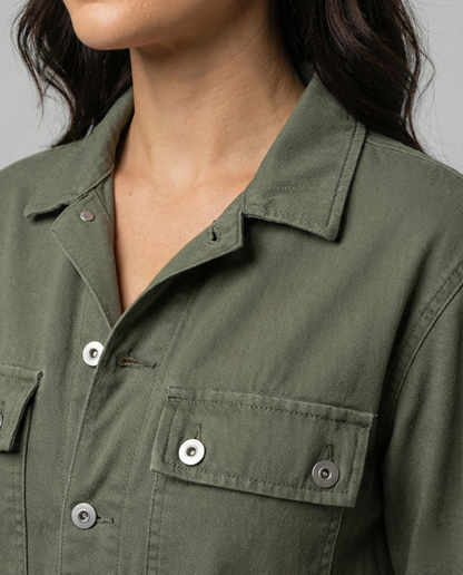 Stalluxe | Lässiger Utility Jumpsuit Damen