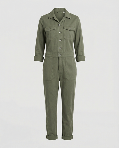 Stalluxe | Lässiger Utility Jumpsuit Damen