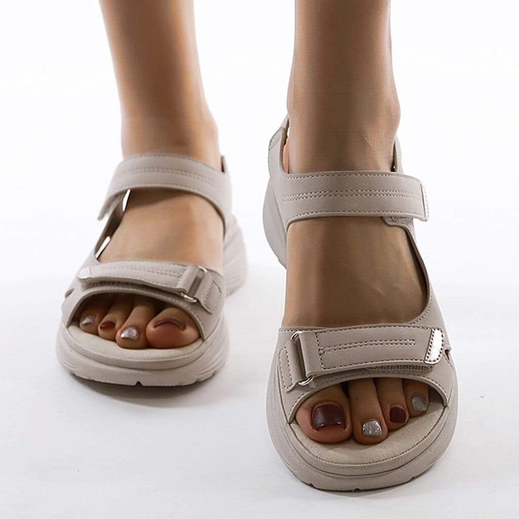 Stalluxe | Orthopädische Sandalen für Damen – verstellbare Riemen für optimalen Komfort